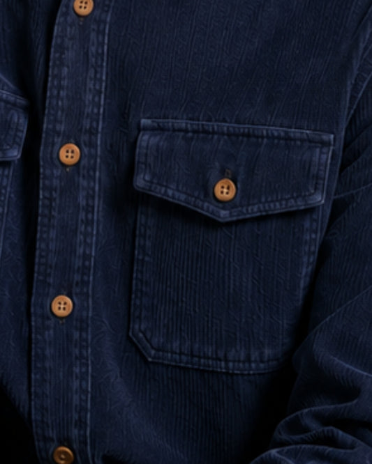 CORDUROY Shirt_NAVY