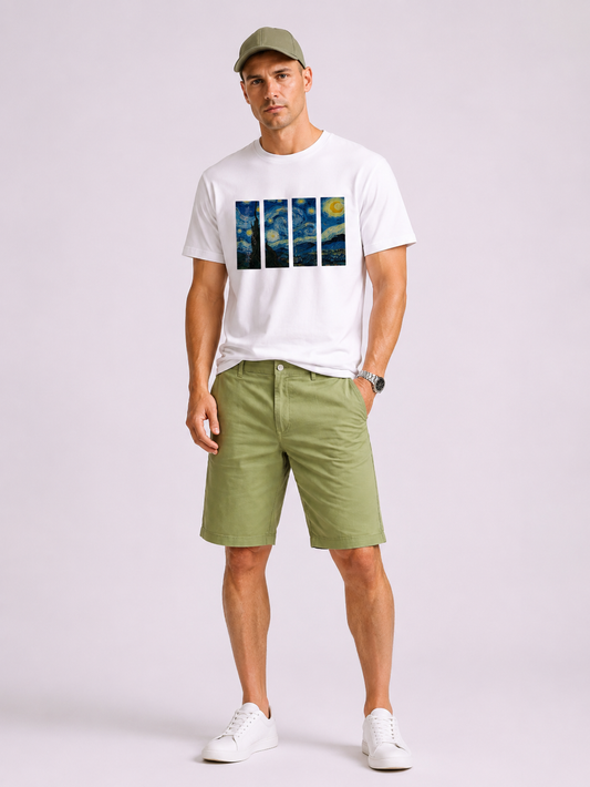 Moscow Plain Cotton Short - Green