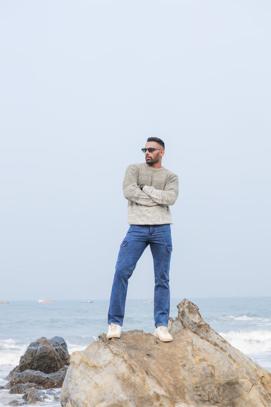 Cargo Denims_Light Blue