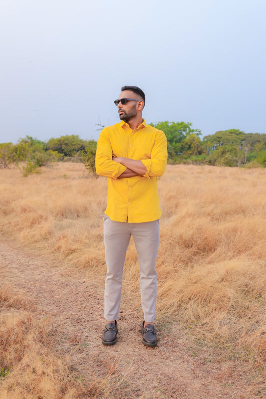 Premium Cotton Stretch Trouser - SB2416330 - Grey