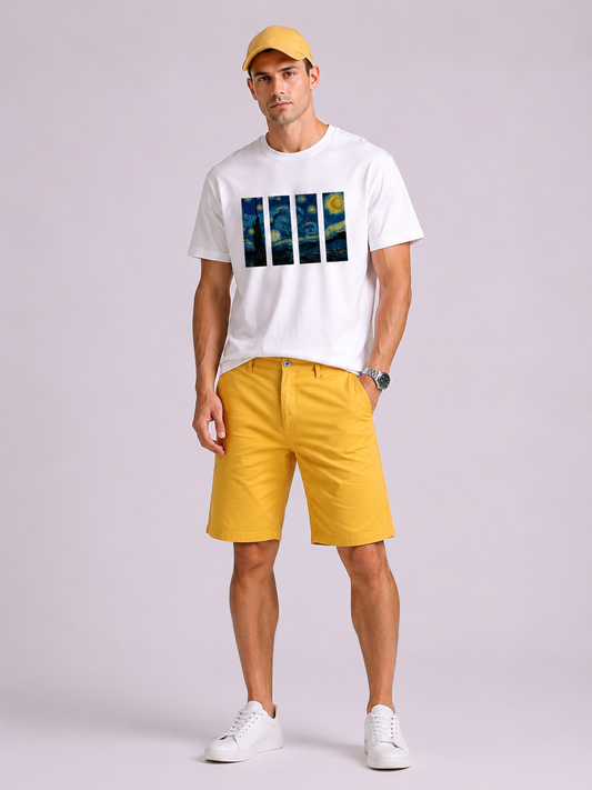 Moscow Plain Cotton Short - Mustard