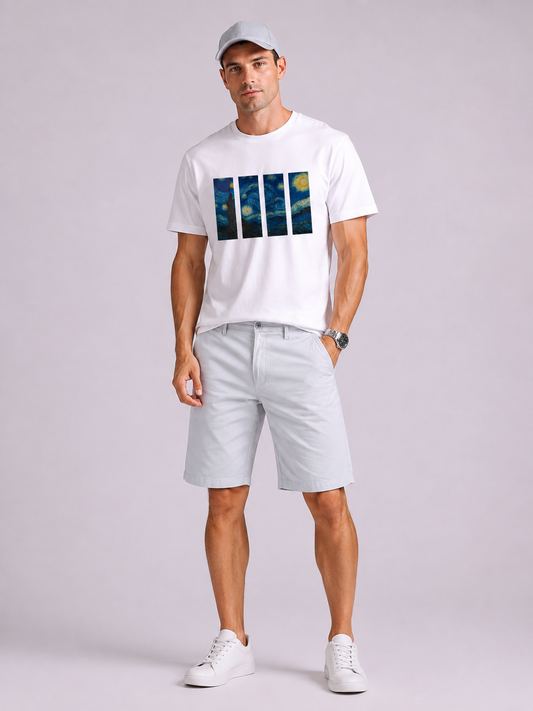 Moscow Plain Cotton Short - Grey