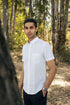 Slub Cotton Fabric - White Slub Cotton Fabric - White