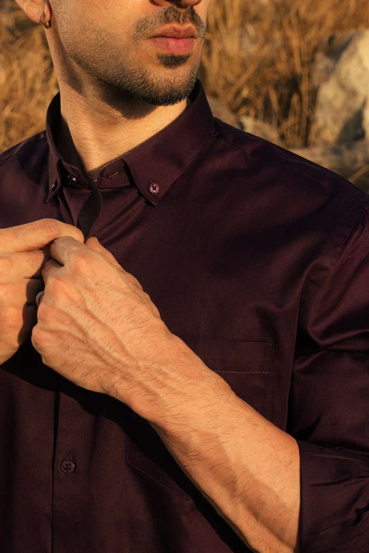 60s Sateen - Wine