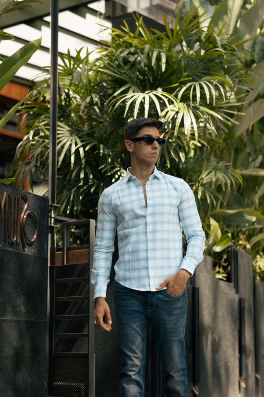 Oxford Checks - White