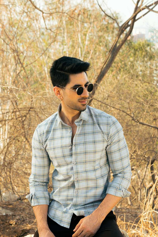 Oxford Checks - Dk Grey