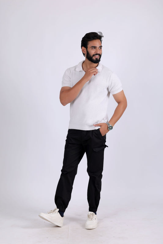 Zurich Cotton Jogger - Black