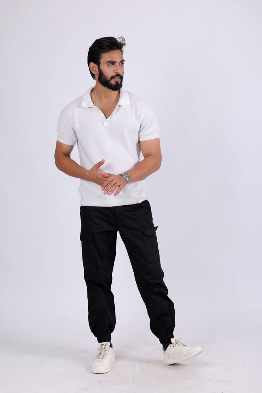 Zurich Cotton Jogger - Black