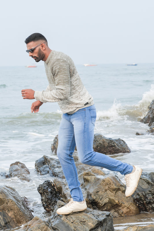 Slim Fit Jeans_Medium Blue