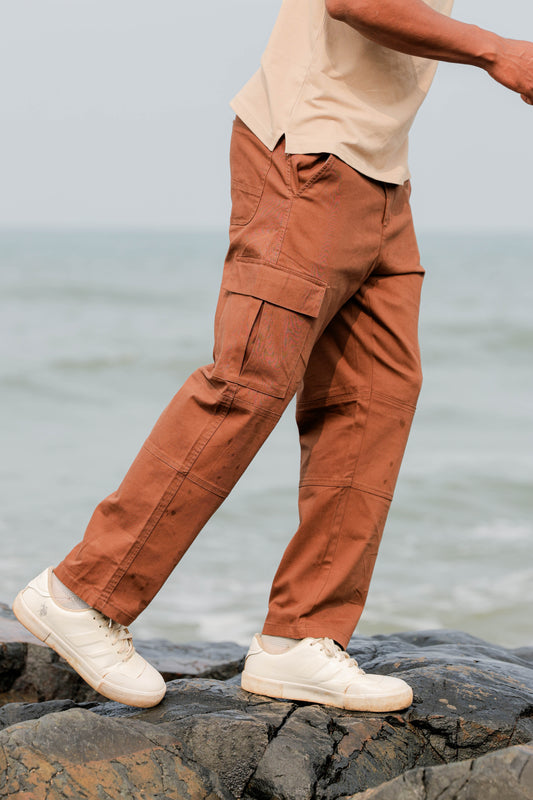 Premium Cotton Cargos_Mustard