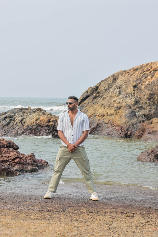 Premium Cotton Cargos_Olive