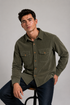 CORDUROY Shirt_OLIVE