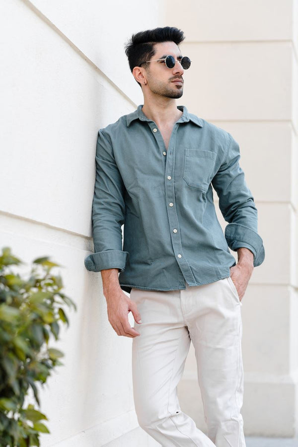 Cotton Stretch Jogger Denmark Peach - Stone