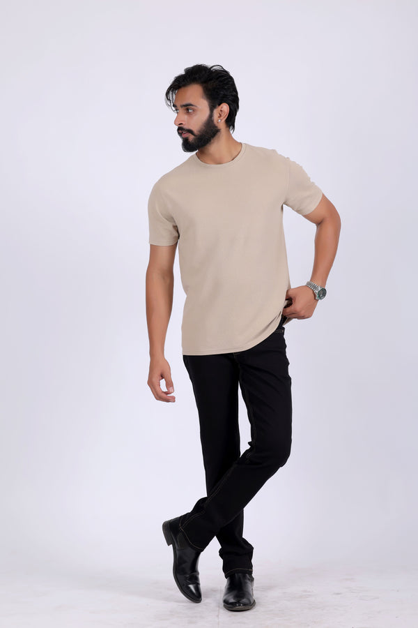 Heavily washed stretchable comfort fit Denim Jeans - Zed Black