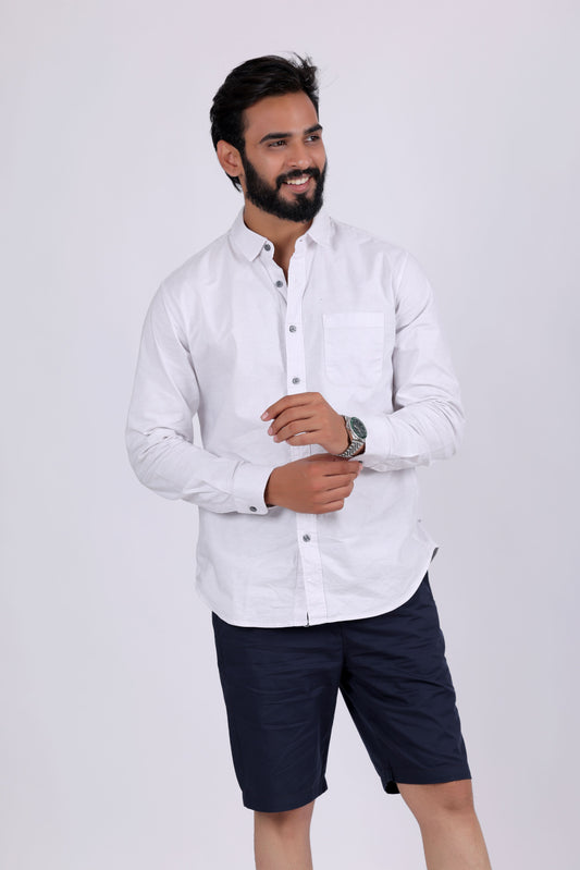 Zurich Premium Plain Cotton Short  - Navy Blue