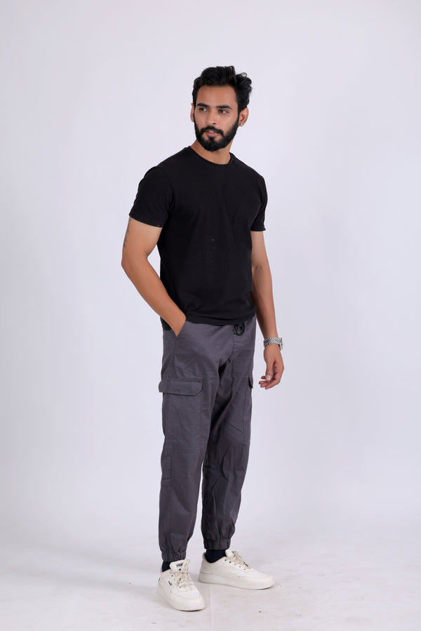 Zurich Cotton Jogger - Grey