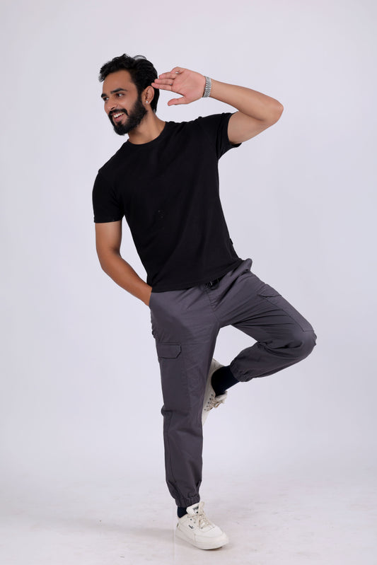 Zurich Cotton Jogger - Grey