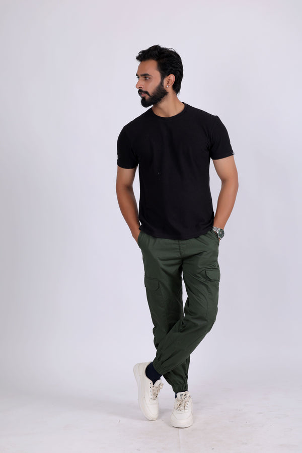 Zurich Cotton Jogger - Olive