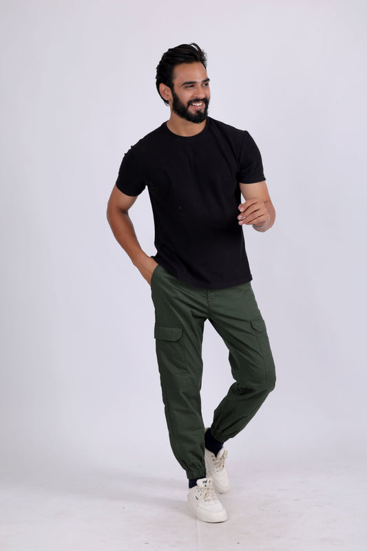 Zurich Cotton Jogger - Olive